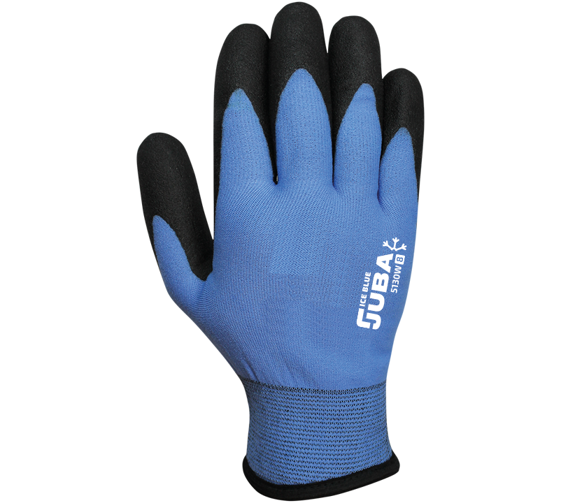 GUANTE 5130W ICE BLUE PVC