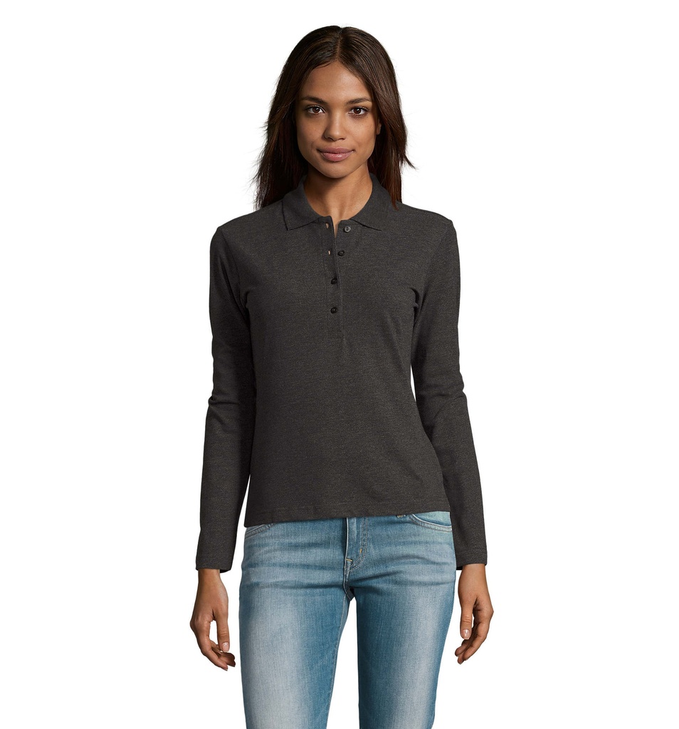 Polo pique SRA m/l s/b PODIUM