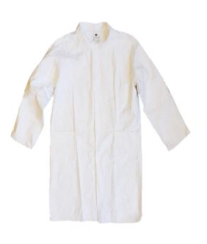 PLX_BATA DE LABORATORIO DESECHABLE ANTIESTÁTICA BLANCO