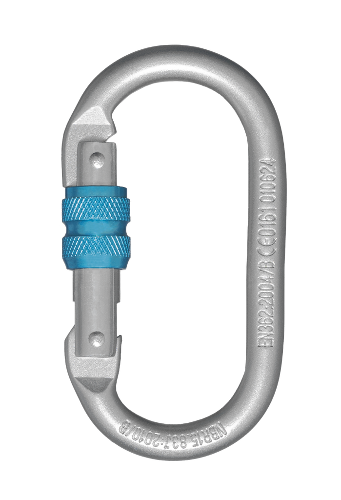 MOSQUETÓN ACERO STEELSAFE 981 SCREW-LOCK