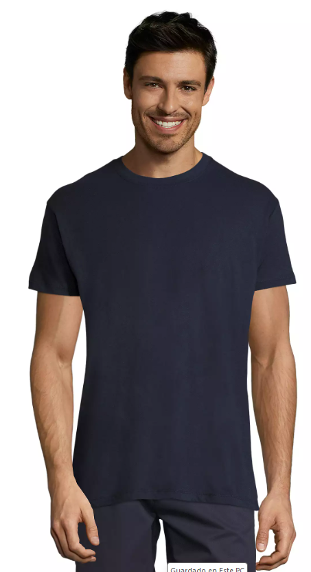 PLX_CAMISETA REGENT M/C ALGODÓN MARINO
