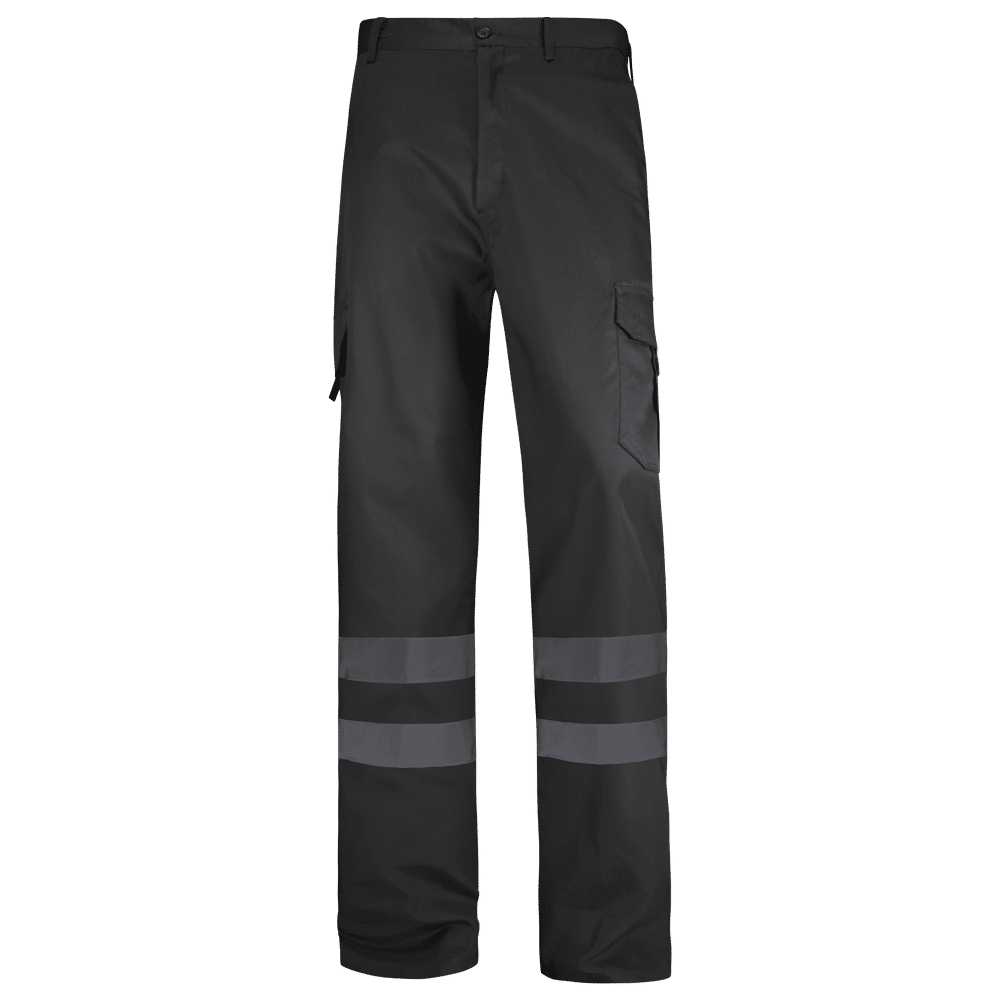 Pantalón multibolsillo forrado 2 bandas refl