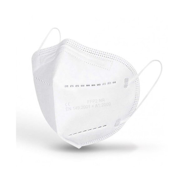 Mascarilla desechable FFP2 s/valvula plegada