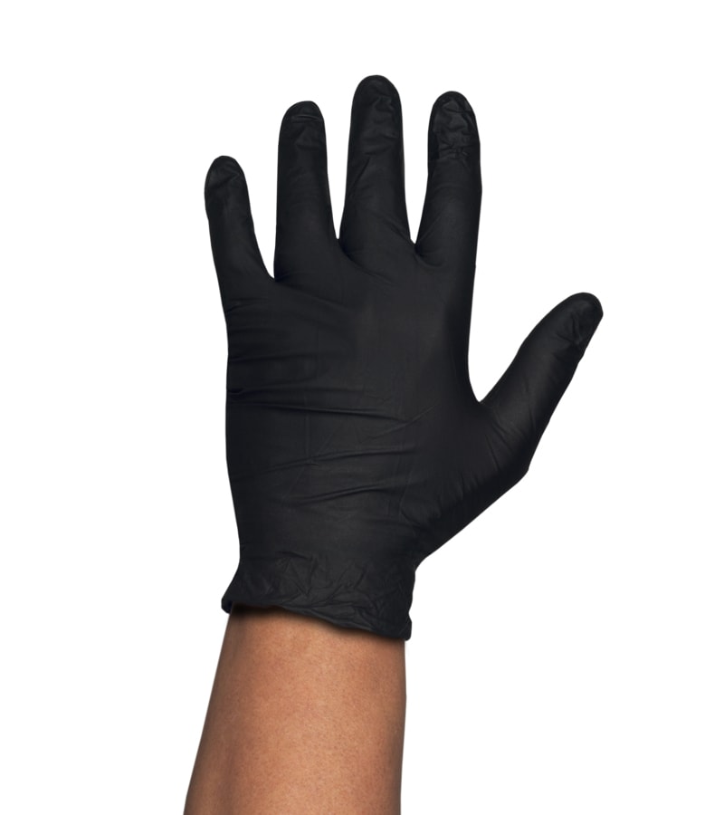 Guante desechable NITRILO PRO NEGRO 5.0GR