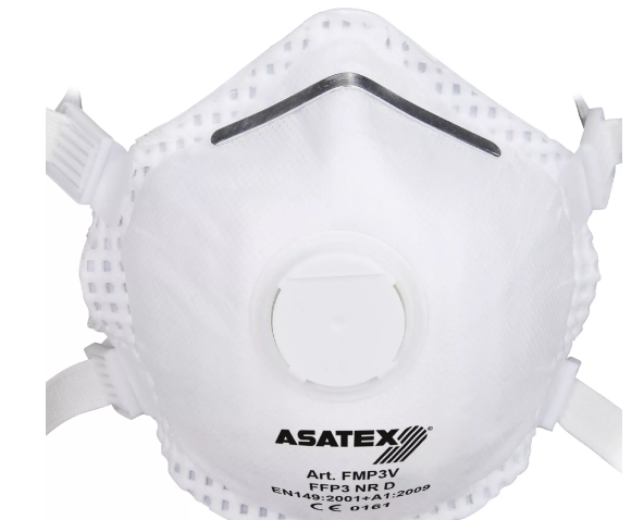 Mascarilla autofiltrante c/valvula FFP3