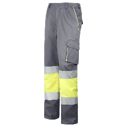Pantalón Bicolor multi acolchado 2bandas + amarill