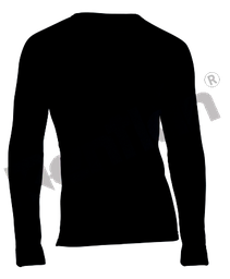 CAMISETA M/L AFELPADA CUELLO REDON. -30º