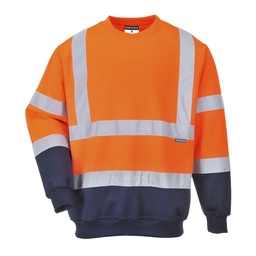 SUDADERA AV B306 BICOLOR