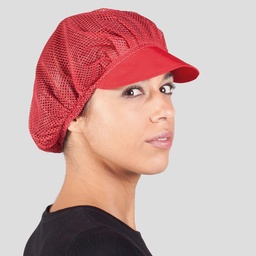 Cofia señorita rejilla con visera colores varios