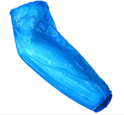 [01056AST49640] Manguito desechable azul 100 uds LDPE-AS20B