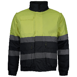 CAZADORA WR266 AMARILLO AV BI M/DESMON