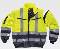 Anorak AV bicolor Mod. pilot C3730