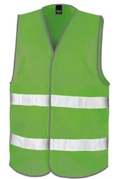 Chaleco seguridad bandas reflectantes