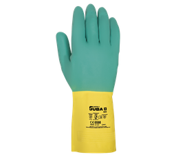 GUANTE 622 LATEX BICOLOR 33CM 12/144