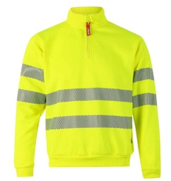SUDADERA 305704 AV C/BANDAS CREMALLERA RS