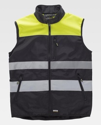 CHALECO WORKSHELL AV C2921 BI