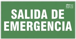 SEÑAL PVC Fotoluminiscente EV44