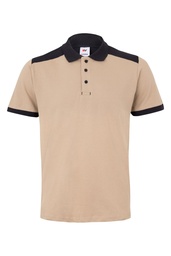 PLX_POLO M/C 105519S BEIGE/NEGRO