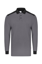 PLX_POLO M/L 105529S GRIS/NEGRO